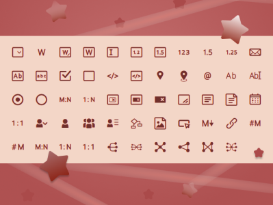 Icon Tabbli Font