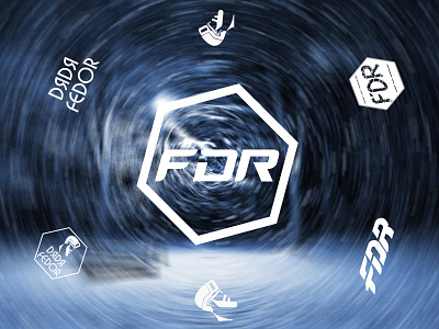 FDR logo DЯDЯ FEDOR branding fdr graphic design logo
