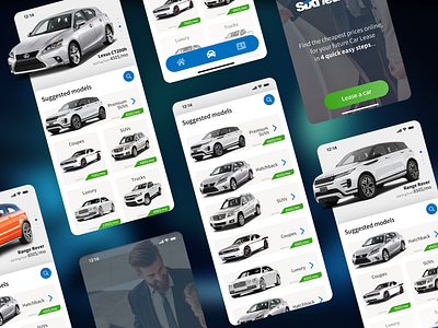 Leasing Car mobile app