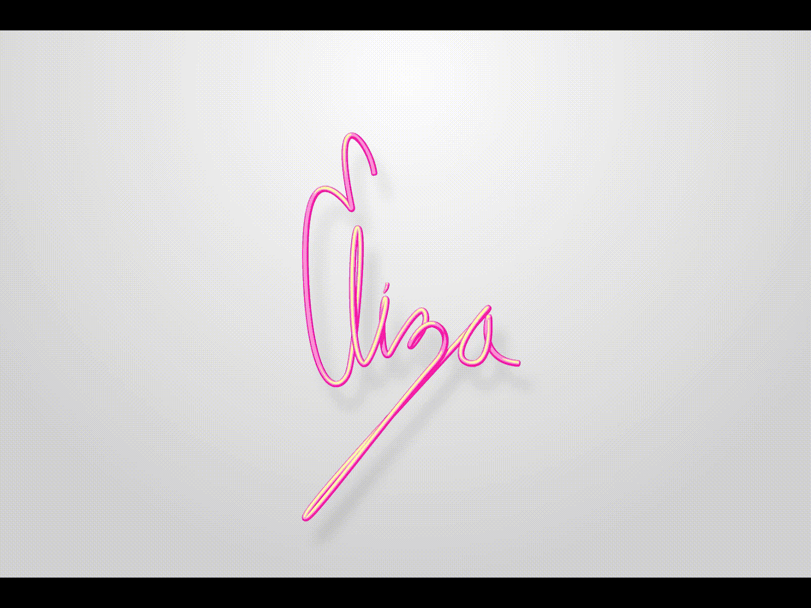 Eliza - Calligraphy font calligraphy fonts lettering logo animation motion design script font script lettering