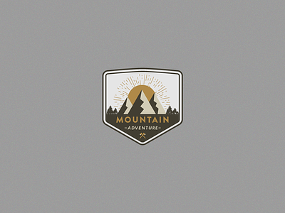Mountains Badge Logo