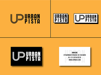 Urban Pista Logo Design art artwork brand branding creative design icon illustrator logo shape typography vector