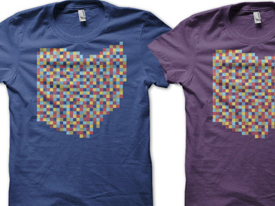 Ohio Shirt ohio pixel tshirt