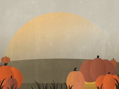 Fall animation gradients illustration logo