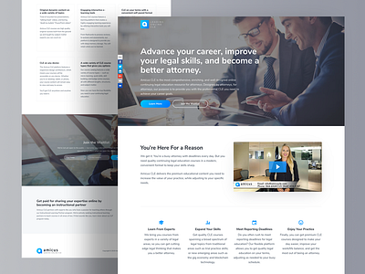Amicus CLE Landing Page