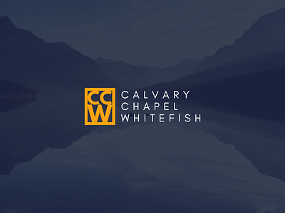 Calvary Chapel Whitefish branding design logo