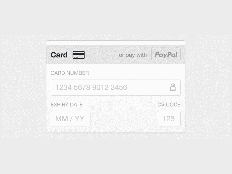 Pay with PayPal card charge checkout credit card ecommerce gif money pay payment paypal shopping store