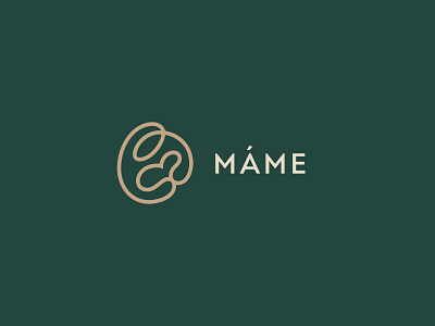 "Mame" logotype_alternate colors