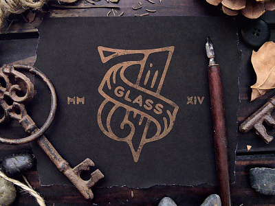 "78 glass" logotype 78 78glass functionalglass line logo logotype monogram type