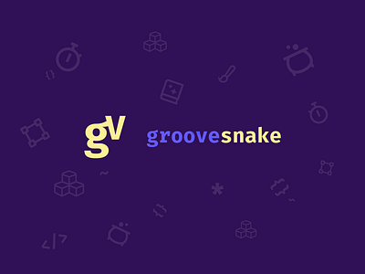 groovesnake | Logo Prototype 01 app branding design flat icon logo typography ui ux web