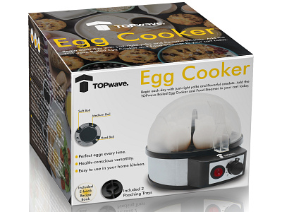 Egg Cooker Amazon Package Design amazon amazon package amazon package design branding design design art gift box graphic design package design