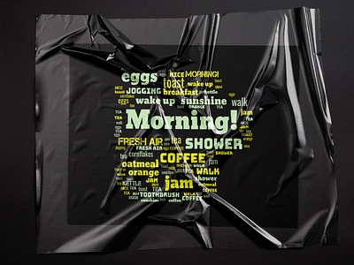 Morning to you ! 3d animation branding coffee color cup font graphic design illustart lettering logo logotype poster typography ui