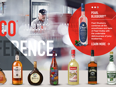 Corporate Website - Liquor alcohol brands corporate liquor spirits website