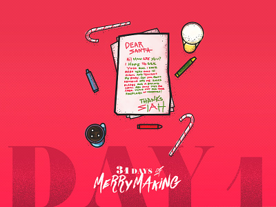 31 Days of Merrymaking - Day 1 "Letter"