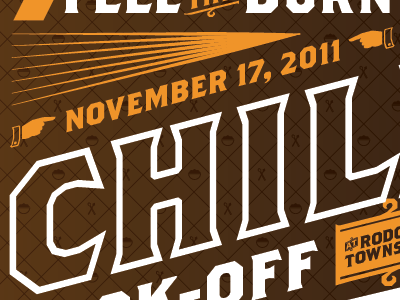 Chili Cook-off Poster II brothers chili cook off poster