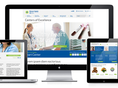 Hospital Website Comp digital hospital interactive killed medical website