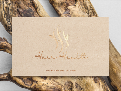 hair health business card design