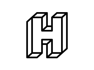 "H" - Single Letter  Logo