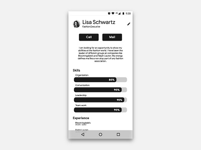 Daily UI: User Profile