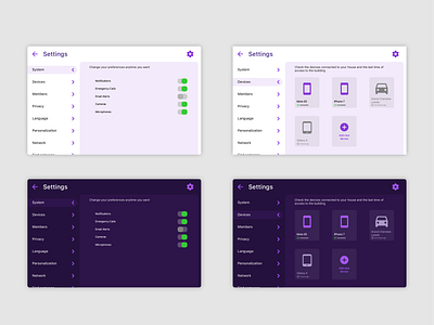 Daily UI: Settings app appdesign branding clean dailyui dark design flat icon illustration illustrator interface light material minimal ui uidesign ux vector web