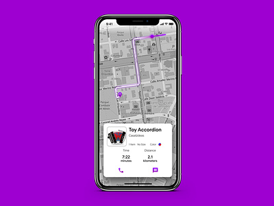 Daily UI: Location Tracker (Delivery App) app appdesign clean dailyui design flat illustration illustrator interface minimal ui uidesign ux