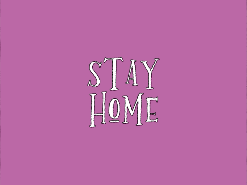 Stay Home after effects animation animation 2d stay safe stayhome
