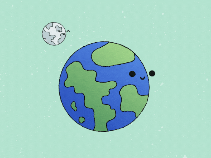 Earth Day 2d animation after effects aftereffects animation earth day planet space