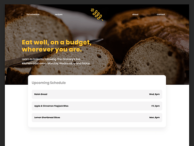 The Granary Website