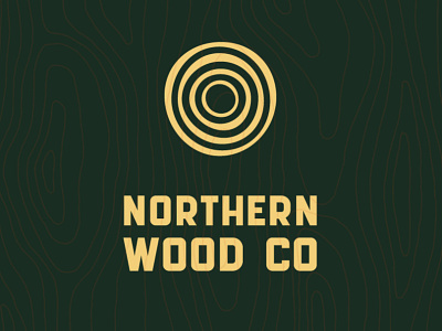 Northern Wood Co brand branding design green guidelines wood
