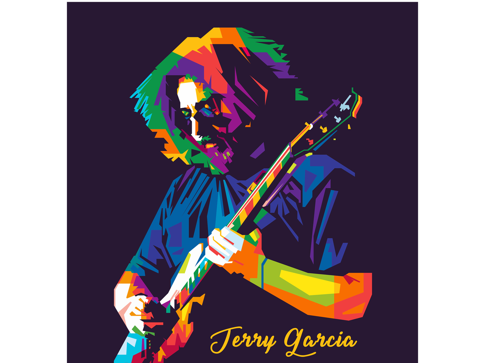 Jerry Garcia by Nofa Aji Zatmiko on Dribbble