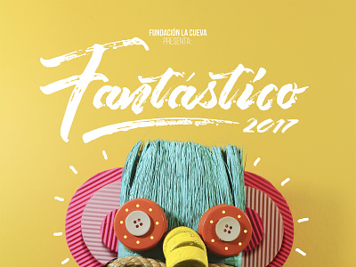 Fantastico 2017 art cartel diseño logo poster art
