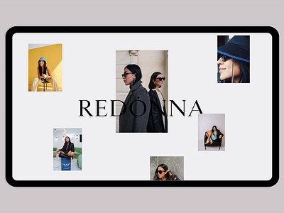 Redonna logo minimal ui