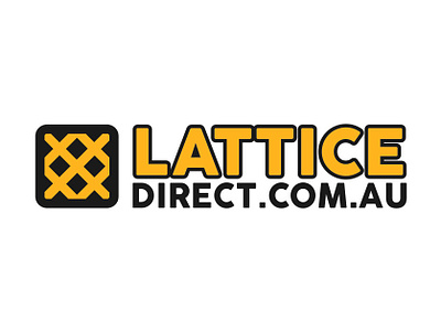 Lattice Direct Logo Design 2d brand brand and identity branding design flat home decor icon illustration illustrator lattice logo logo design vector