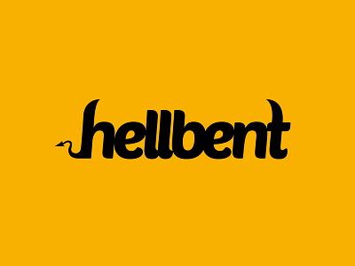 Hellbent Clothing 2d brand brand and identity branding clothing design extreme sports flat graphic design illustration illustrator logo logo design shirts typography vector