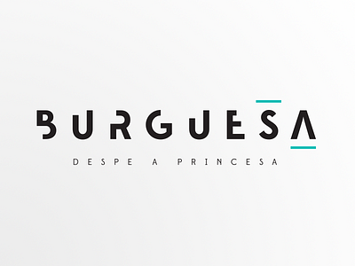 Burguesa Logo logo typography