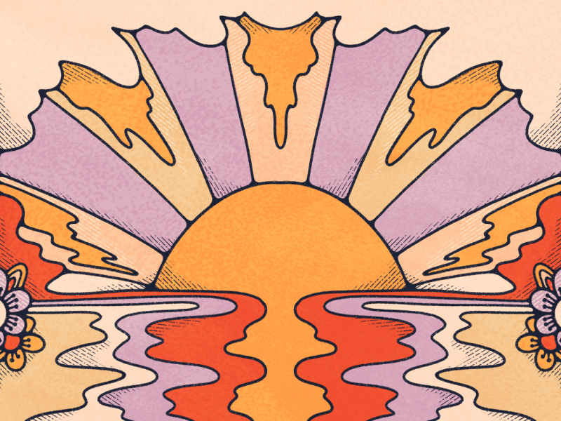 As The Sun Sets By The Lively Scout On Dribbble