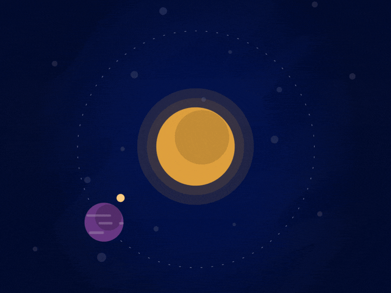 Space Candy design illustration motion design planets space