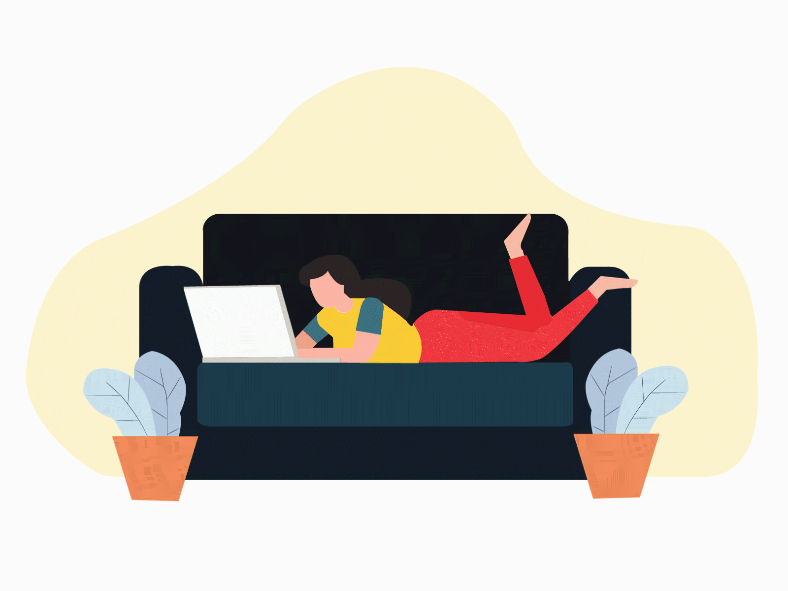 Stay Home Vector Art and Animation aftereffects agency animation artwork creative design gif graphicdesign illustration socialmedia