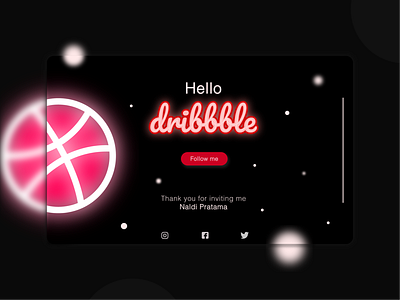 Hello Dribbble, I'm Zaki design dribbble invite first post first shot follow followme hello dribble hellodribbble illustration likes new newbie