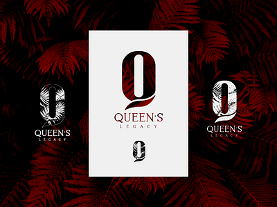 Queens Legacy Logo Design branding design logo typography vector