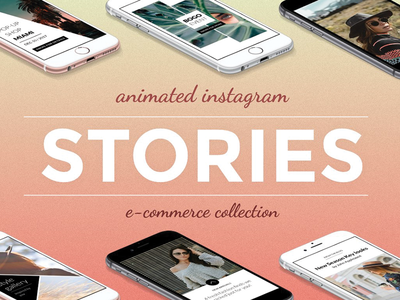 Freebie! Animated Instagram Story Templates