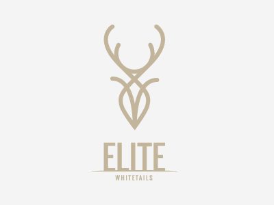 Logo deer animal clean deer design elegant elite horns line logo minimalistic modern