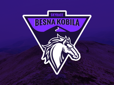 Besna Kobila SkyRace animal besna emblem kobila mountain mro2 profesional race running serbia skyrace sport