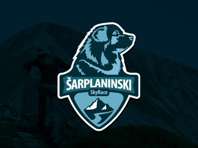 Sarplaninski Skyrace animal emblem logo mountain mro2 planina race running sar serbia skyrace sport