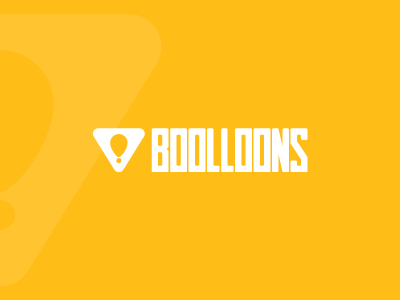 Boolloons air balloon dailylogochallenge day design exclamation hot logo second sign simple warning