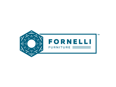 Fornelli art circle fine fornelli furniture geometric home logo original sign trademark wood