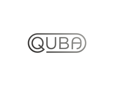 Quba brand casual clean company logo popular quba shoes shop sneakers sport typo