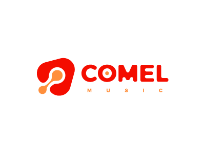 Comel music center day label logo music record recording sound store studio system