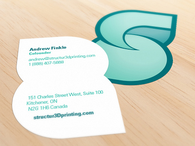 Structur3D Printing Business Card 3d printing business card die cut