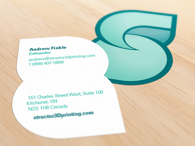 Structur3D Printing Business Card